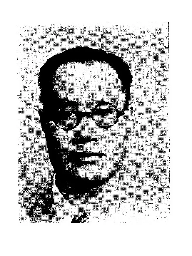 世新大學創辦人成舍我先生的黑白肖像照